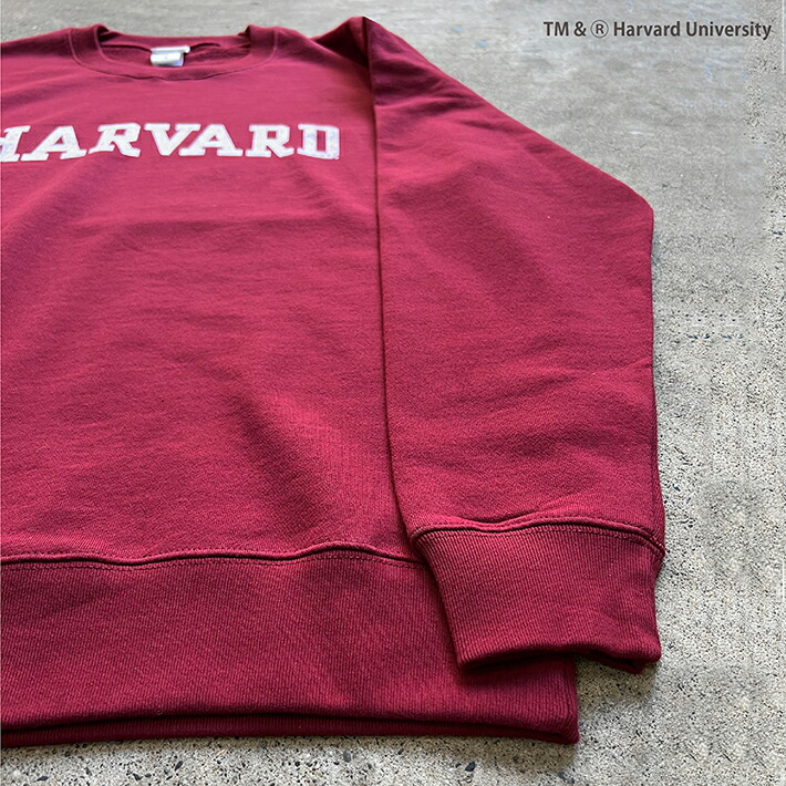 楽天市場】HARVARD ハーバード大学 DOUBLE SIDED PRINTING CREW SWEAT