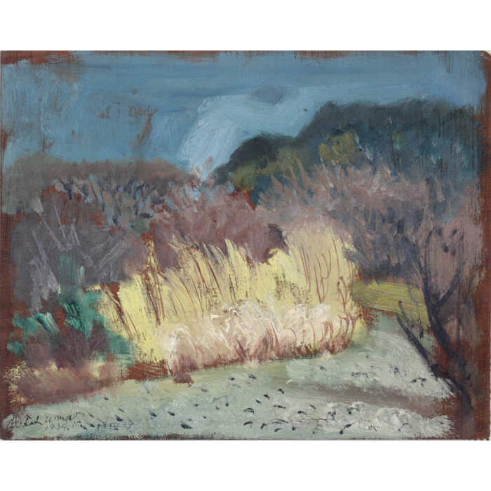 楽天市場】絵画 橋本太久磨 油絵・油彩画 『秋の午後』 風景 一点物