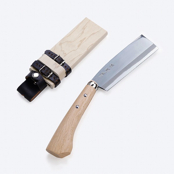 楽天市場】東周作 極上 腰鉈 片刃165mm青紙鋼 鞘付き 本職向け 営林署