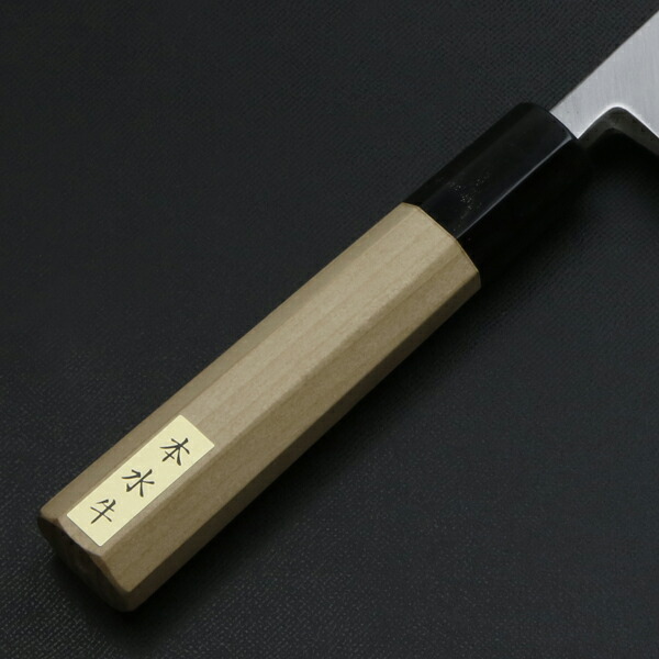 楽天市場】東周作 鰻裂き包丁 片刃 180mm 江戸裂き 関東型 青紙2号