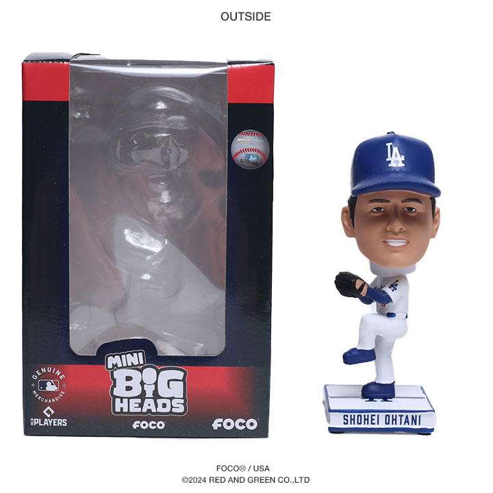 楽天市場】FOCO ドジャース 大谷翔平 バブルヘッド 人形 ピッチャー