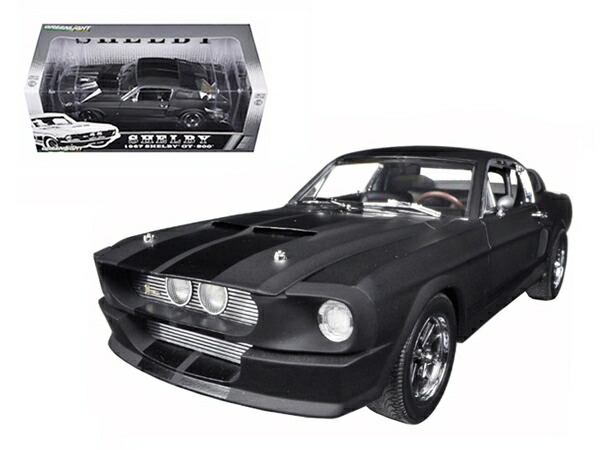 楽天市場】1/18 GREENLIGHT☆1967 シェルビーGT500 黒 特別限定モデル