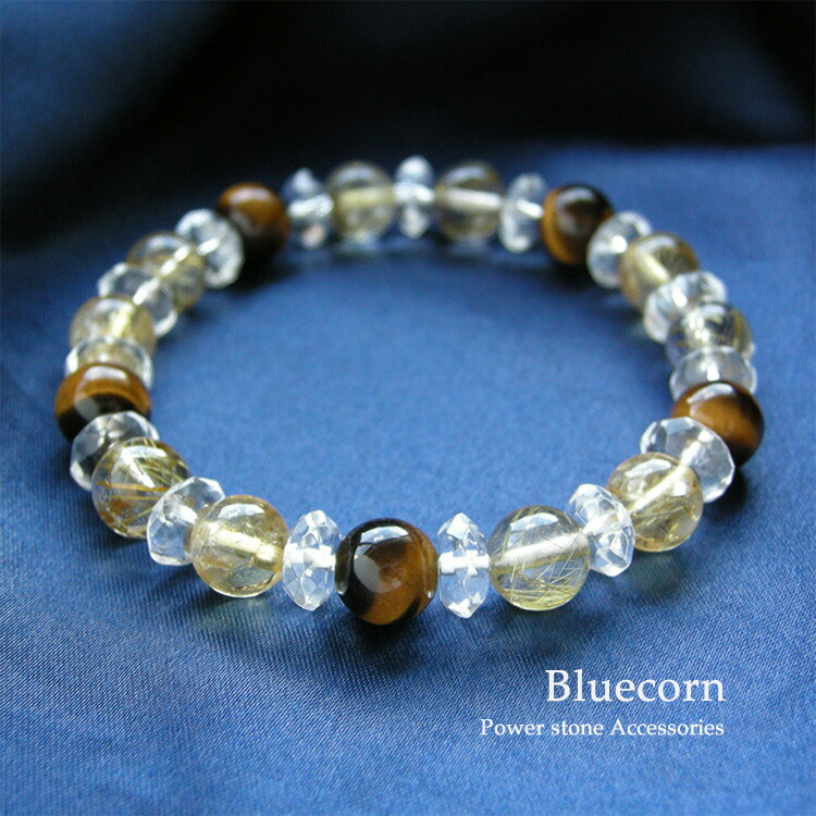 楽天市場】パワーストーン 天然石 ブレスレット ゴールデンルチル
