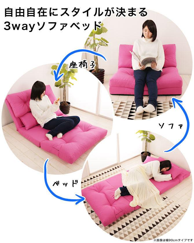 楽天市場】ソファー ソファベッド マットレスソファ ごろ寝マット 幅60