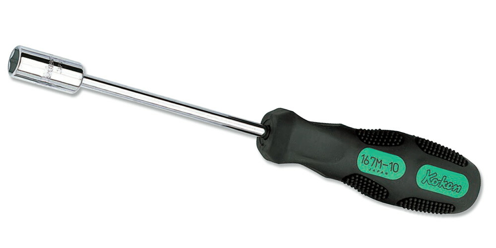 楽天市場】Ko-ken 167M6 ソケットドライバー (ボックスドライバー)6mm