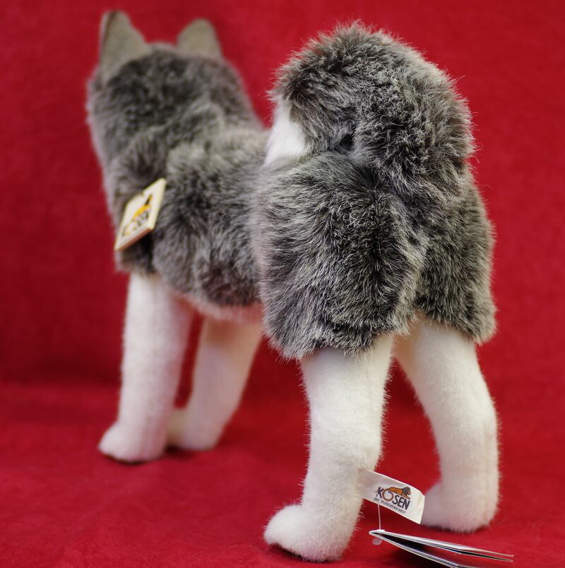 楽天市場】ケーセン ぬいぐるみ Kosen シベリアンハスキー 立ち 37cm