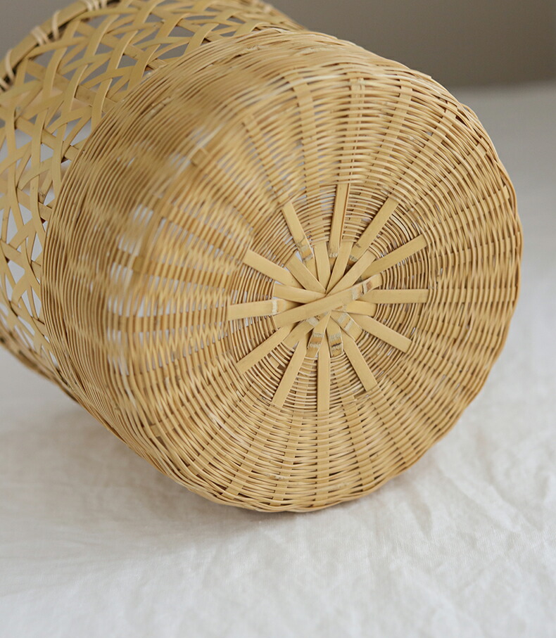 楽天市場】手提げ 竹かご 竹細工 竹 かご 手作り 竹籠 バスケット