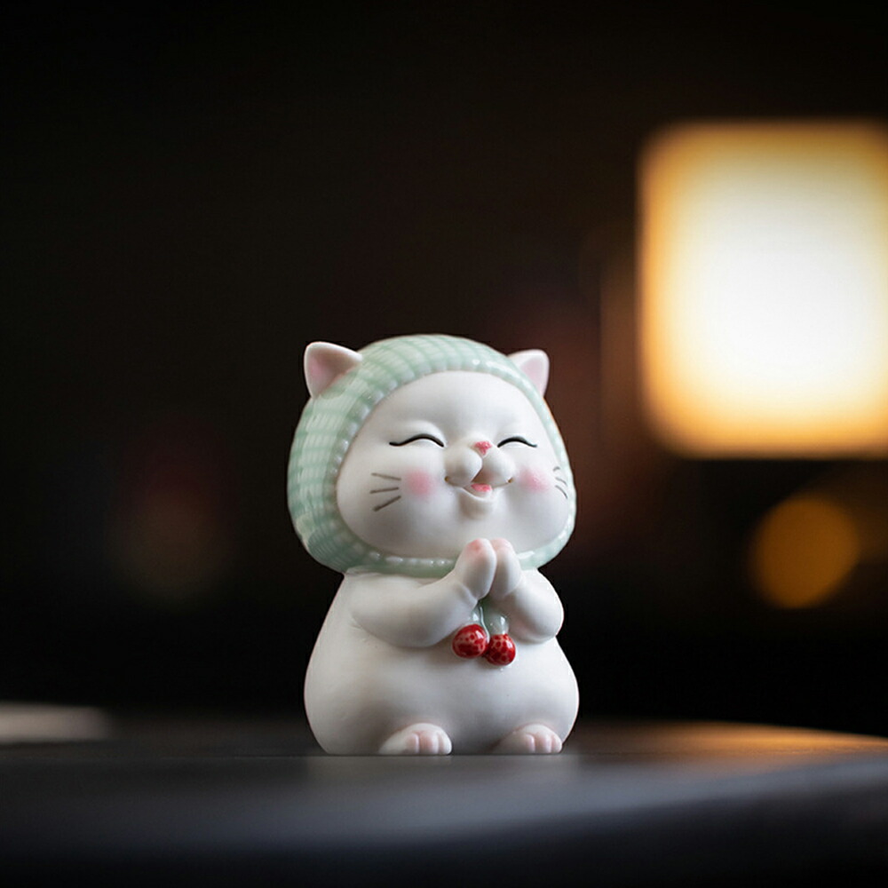 楽天市場】IwaiLoft 白磁 猫 ねこ オブジェ 猫 ネコ ねこ 置物 雑貨