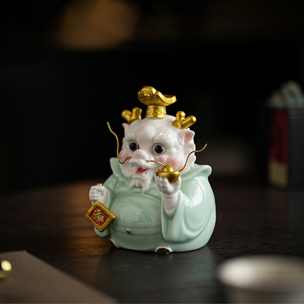 楽天市場】良い気の通り道を作る大切な願い龍 龍の置物 2024年 新年 竜