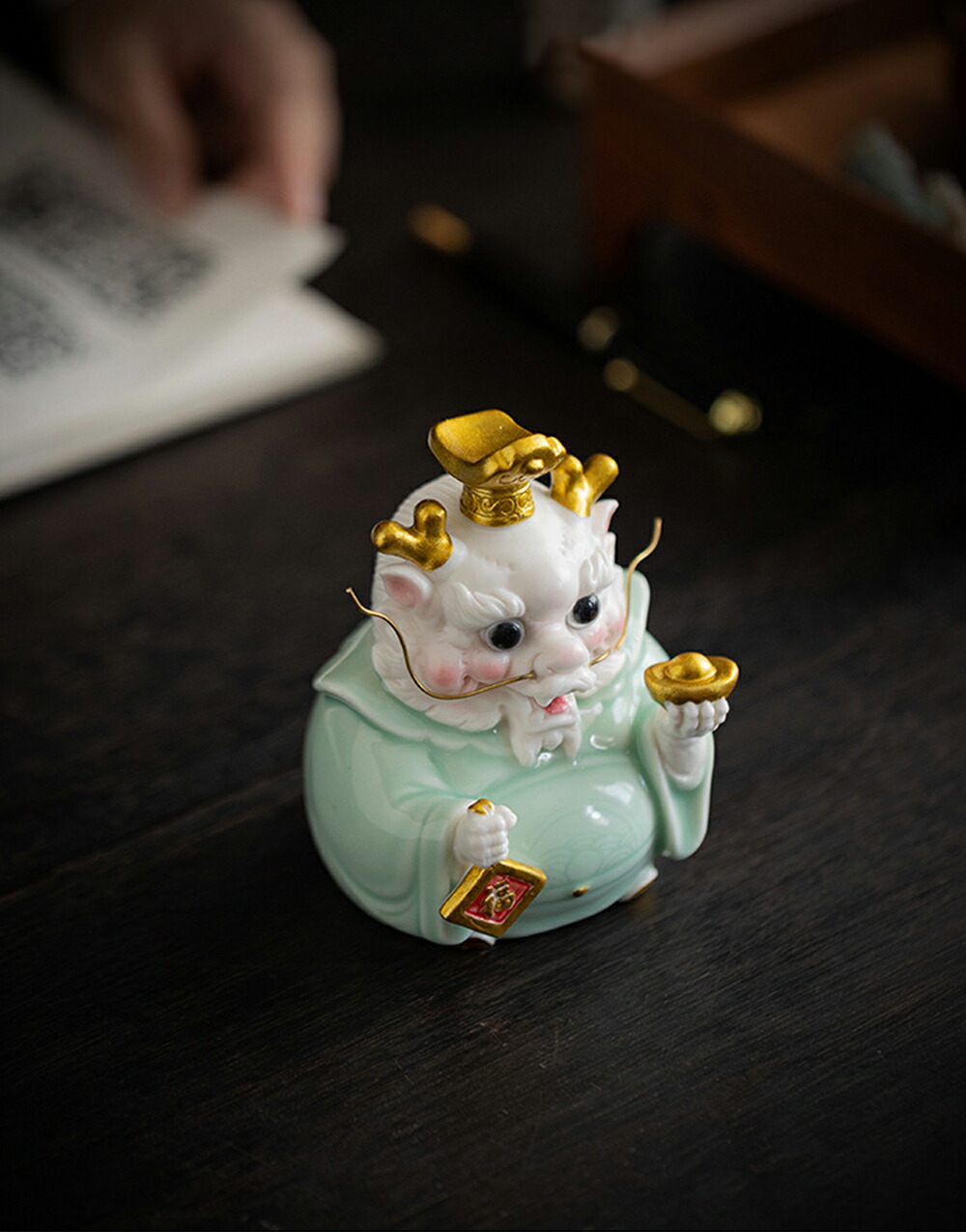 楽天市場】良い気の通り道を作る大切な願い龍 龍の置物 2024年 新年 竜