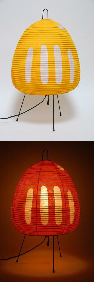 楽天市場】イサムノグチ AKARI あかり アカリ 1AY（抽象模様イエロー