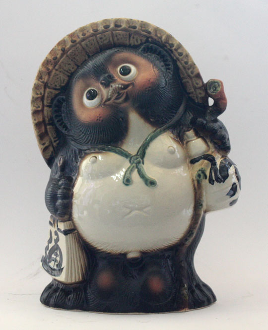 楽天市場】【10%OFF】福狸 13号 信楽焼 たぬき 陶器 狸 置物 タヌキ