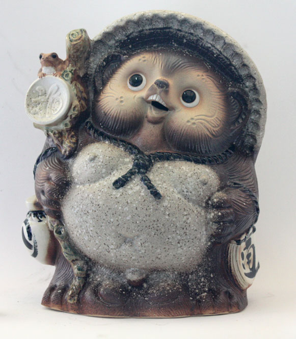 楽天市場】【10%OFF】古信楽 福々狸 13号 信楽焼 たぬき 陶器 狸 置物