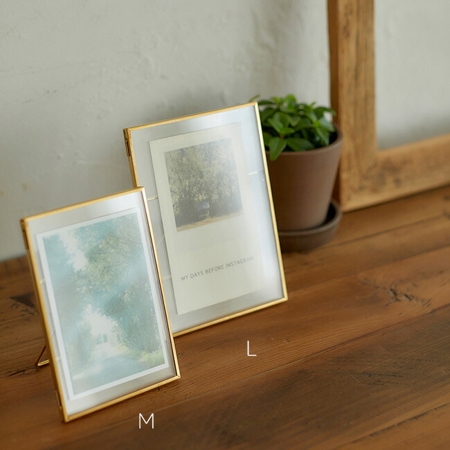 楽天市場】【Horn Please】BRASS フォトフレーム タロン S～L