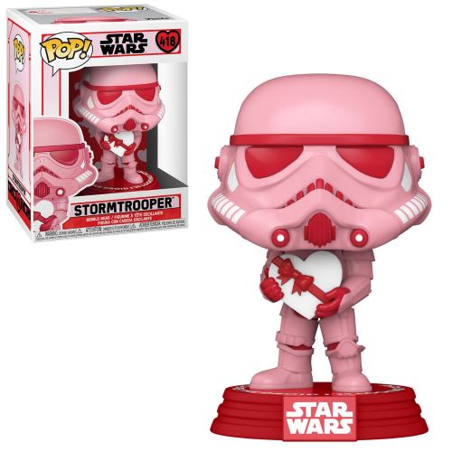楽天市場】Star Wars Valentines Stormtrooper with Heart Funko Pop