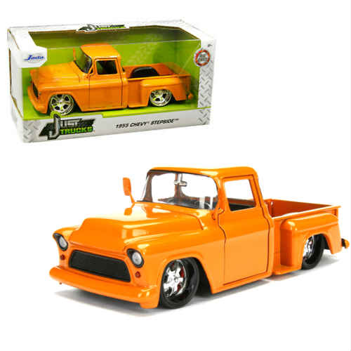 楽天市場】Jada 1955 Chevrolet Stepside Pick Up Truck Orange 1:24