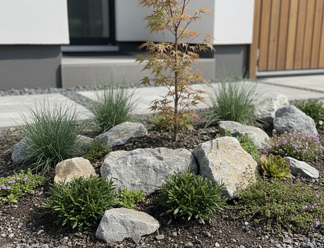 楽天市場】庭石 ロックガーデン 庭 石 岩 割栗石 キャッスルロッカリー