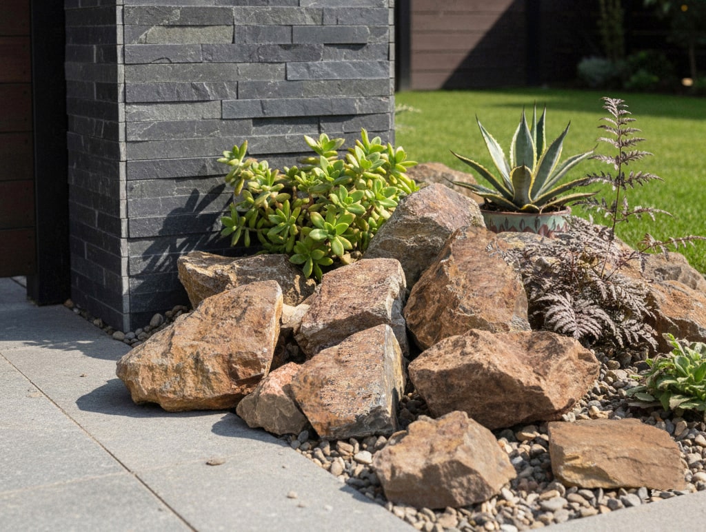 itigopan) 割栗石 (黒茶200kg )+他品 itigopan) 割栗石 (黒茶200kg )+