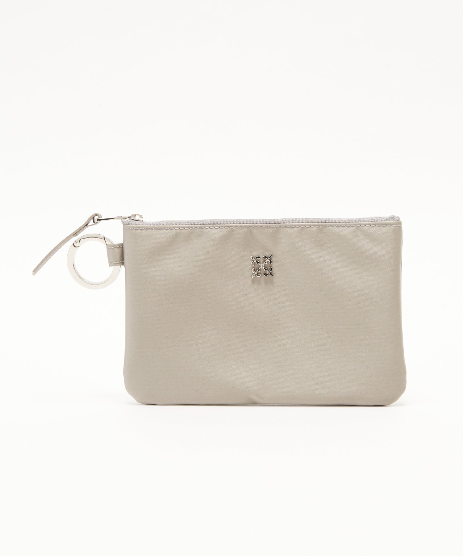 russet｜クラウズナイロンスクエアフラットポーチ | Rakuten Fashion