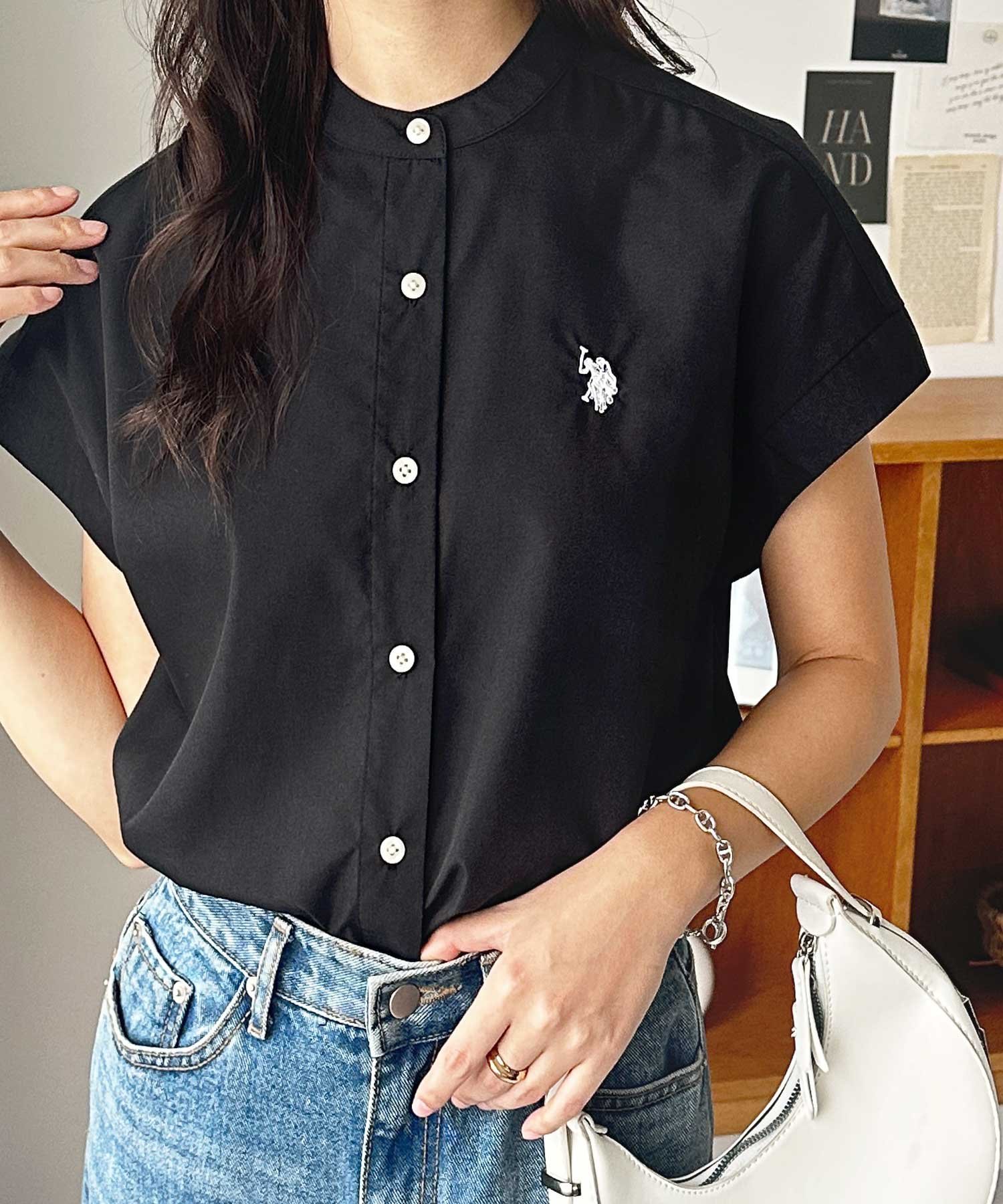 GeeRA｜【U.S. POLO ASSN.】フレンチスリーブシャツ | Rakuten Fashion