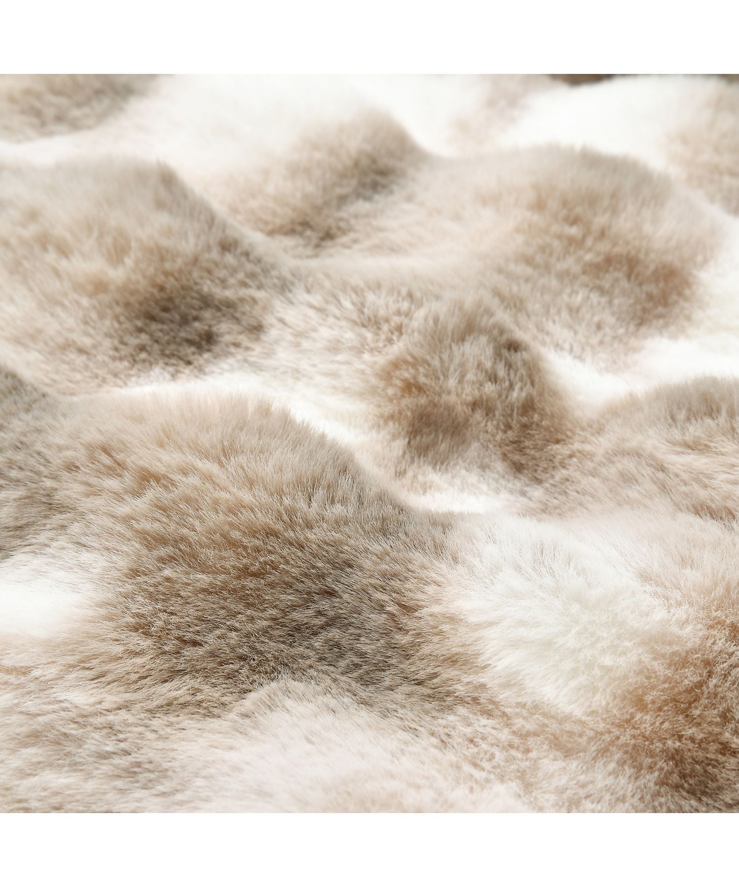 Francfranc｜あったか寝具 もふもふ ポコモコファー 掛け布団カバー