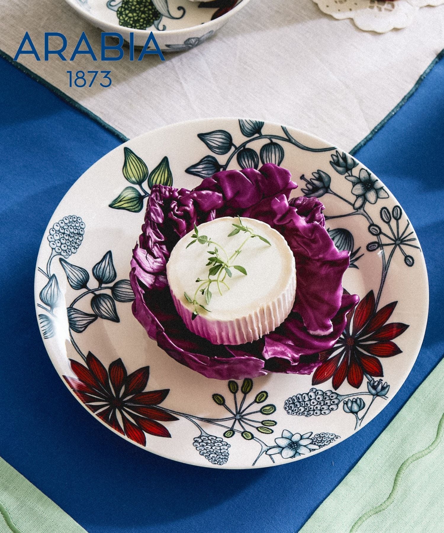 ARABIA｜[公式] アラビア ルノ プレート 26cm 皿 サマーレイ | Rakuten