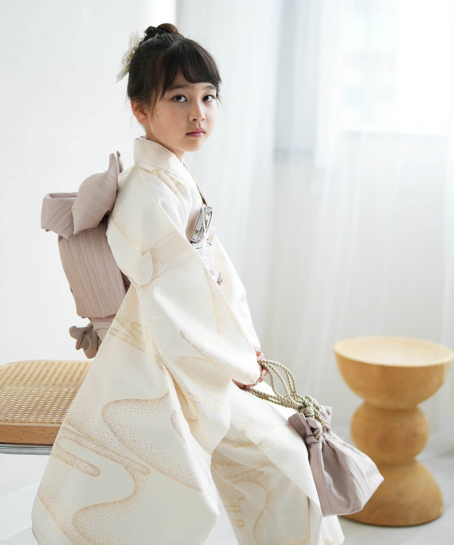 utatane｜ひよこ商店 七五三 着物 7歳 女の子 四つ身 着物セット