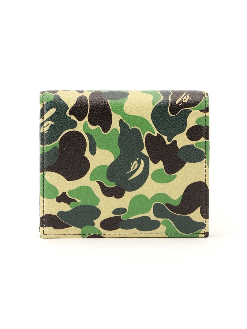 楽天市場】A BATHING APE ABC CAMO MINI WALLET ア ベイシング エイプ