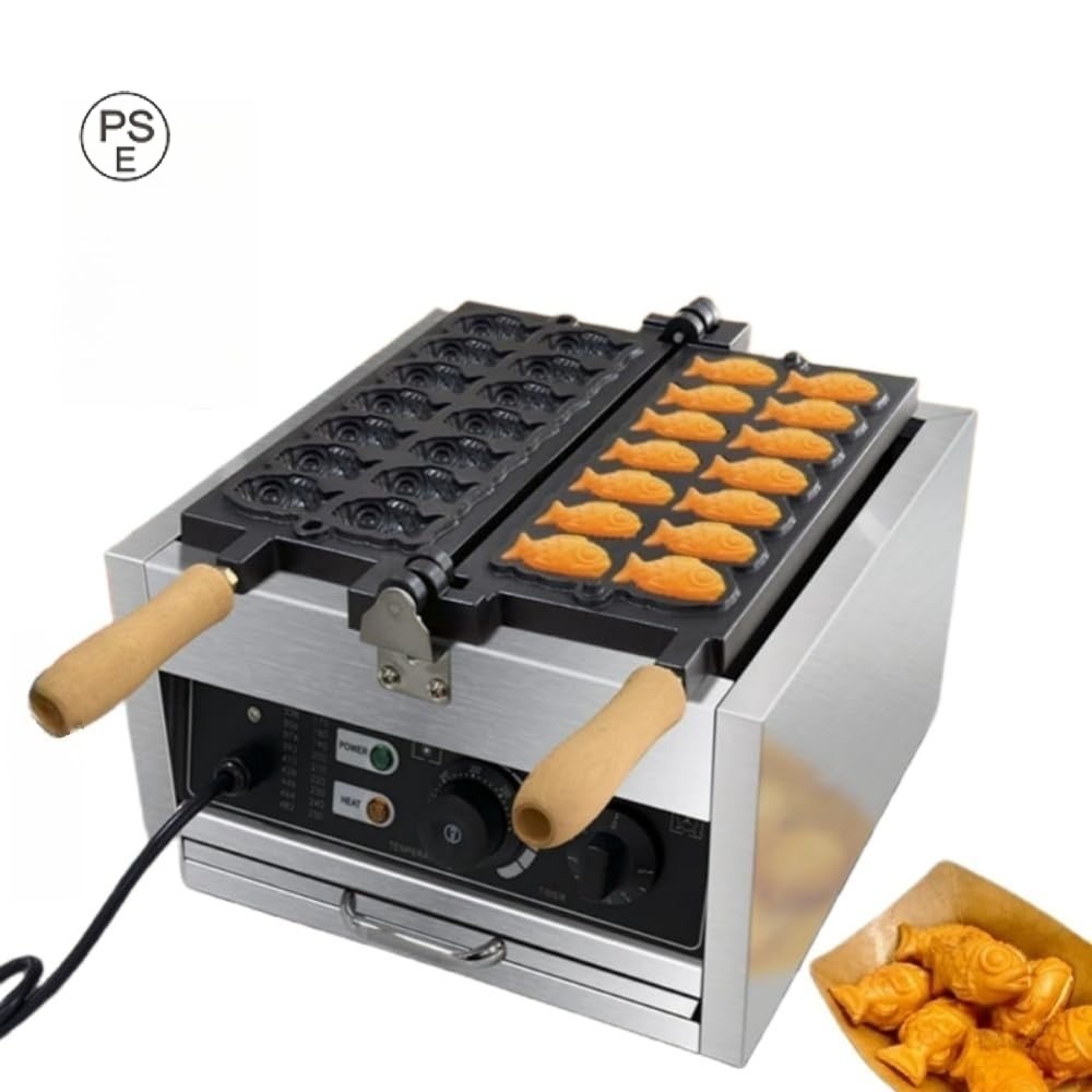 楽天市場】電気 重ね合わせ式 焼き物器 NG-3（3連式） たい焼き【運賃