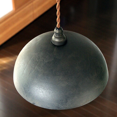 楽天市場】FUTAGAMI真鍮のペンダントランプ鋳肌・半球 鍛金仕上げ 黒