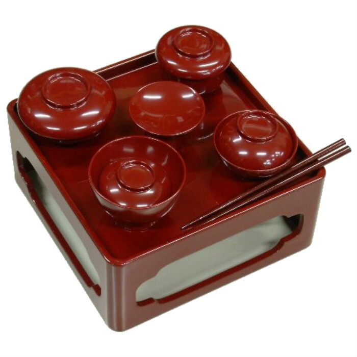 楽天市場】仏膳 7寸 会津塗 木製 朱塗 御霊供膳 7.0 国産 仏具 お膳 霊