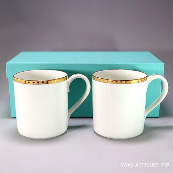 楽天市場】ティファニー Tiffany ゴールドバンド マグカップ ペアー