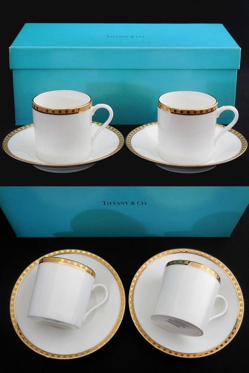楽天市場】ティファニー Tiffany ゴールドバンド デミタスカップ
