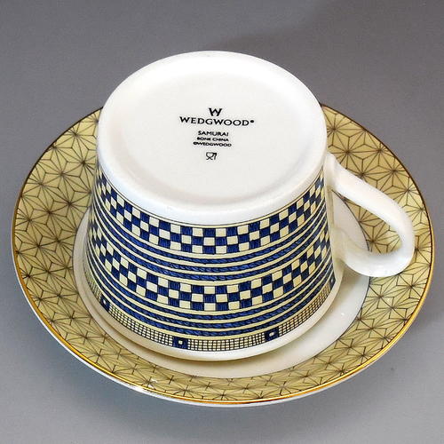楽天市場】ウェッジウッド Wedgwood samurai侍 カップ＆ソーサー 箱
