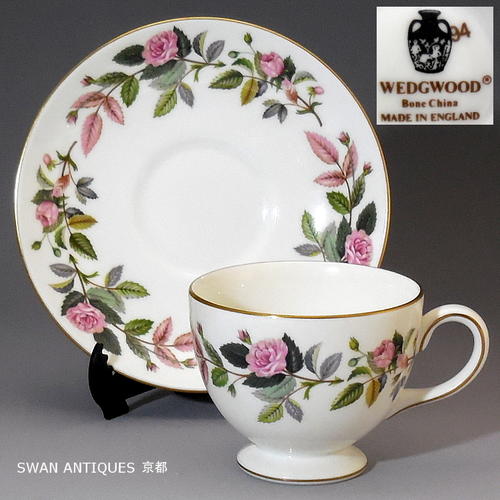 楽天市場】ウェッジウッド/WEDGWOOD 1959年 壺印 ハザウェイローズ