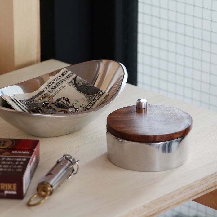 楽天市場】アルミニウムアシュトレイ ウッドカバー 83542 Aluminium