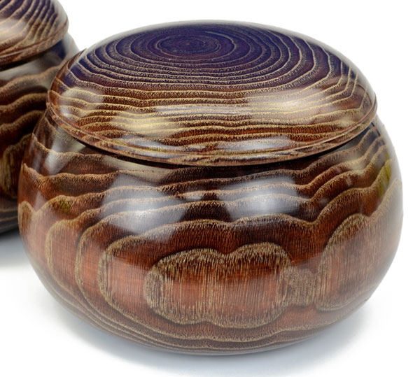 楽天市場】囲碁 木製碁笥 栗 超々特大 ※蛤碁石45号まで収納可能 : 将棋