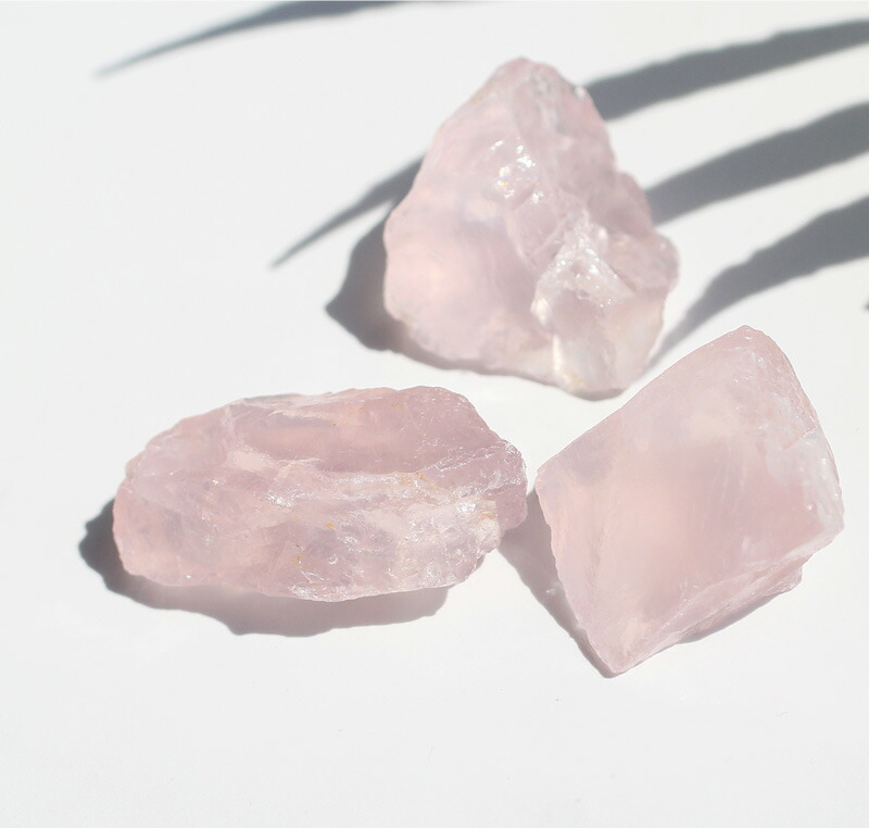 楽天市場】ローズクォーツ 天然石 パワーストーン ローズクオーツ 原石