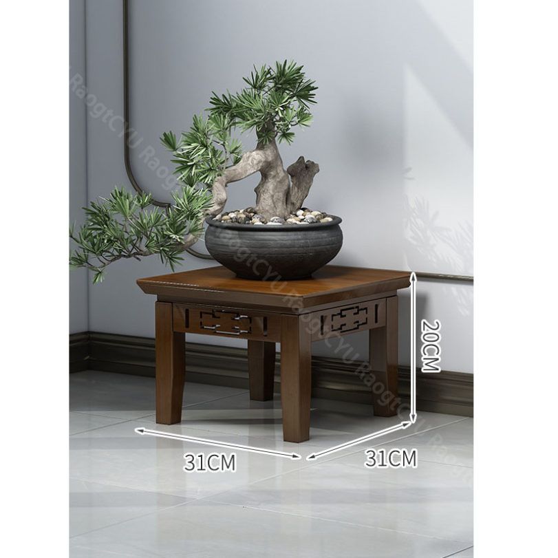 楽天市場】花台 木製 フラワースタンド 玄関 リビング コンパクト 花瓶