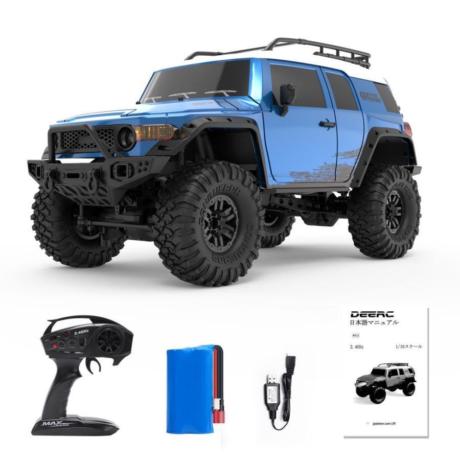 楽天市場】ラジコン ラジコンカー オフロード クローラー 4wdSUV 1/10