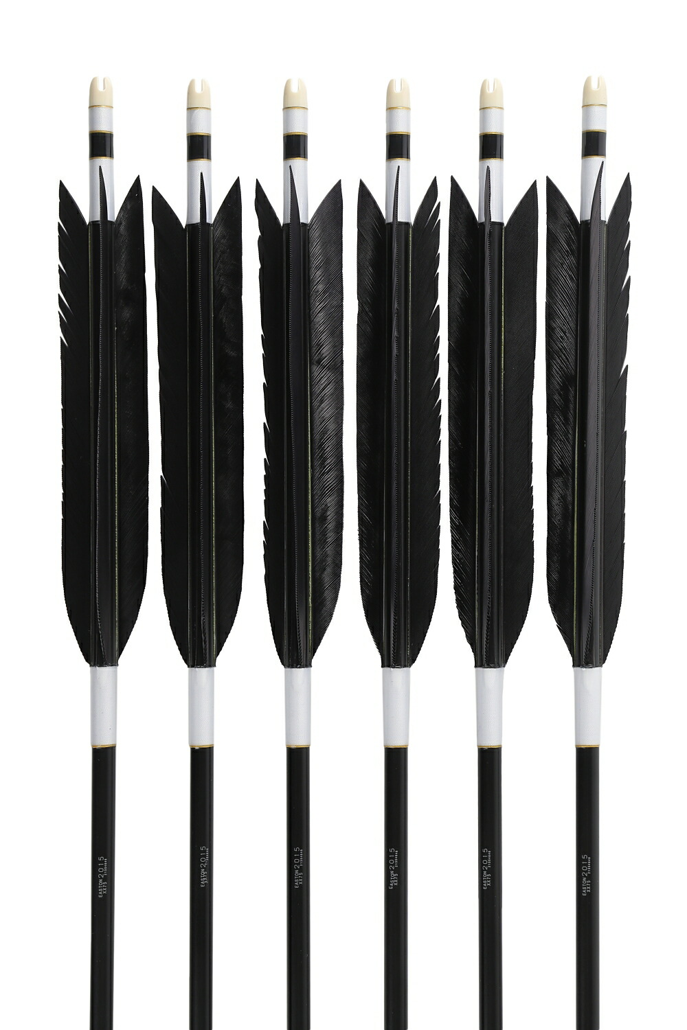 楽天市場】弓道 矢 黒・茶シャフト ターキー KF-15 2015シャフト 6本組