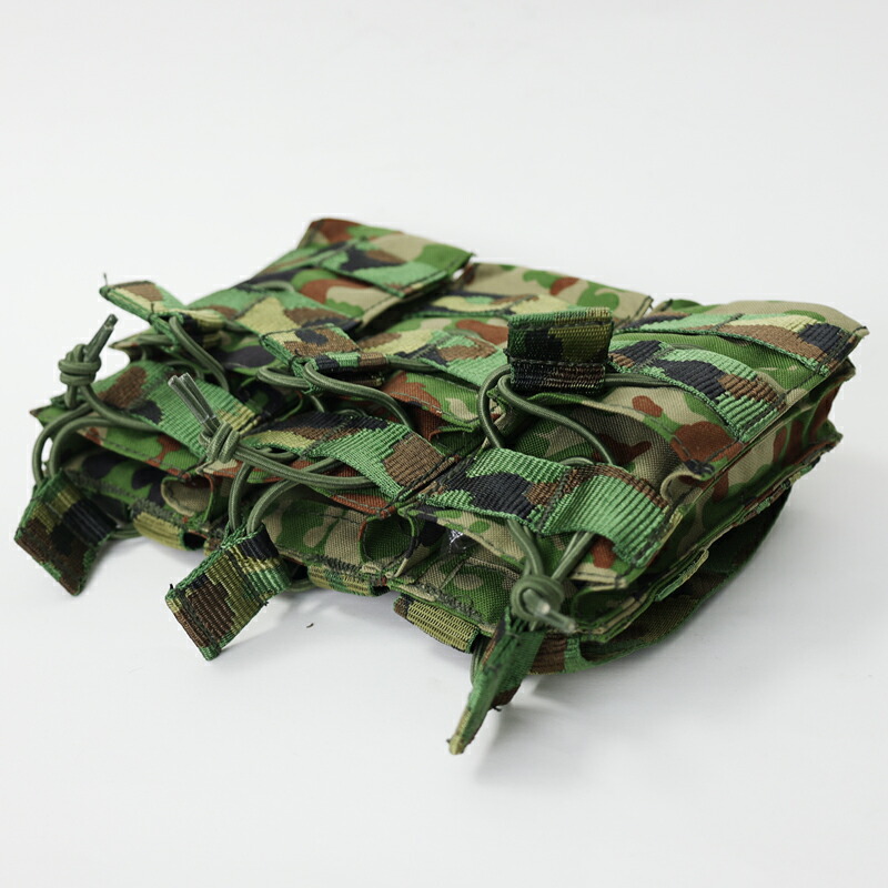 楽天市場】MAXTACS 陸上自衛隊. オープントップ W3連マガジンポーチ