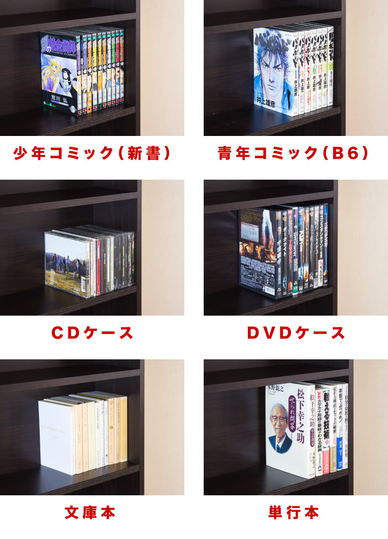 楽天市場】本棚 スリム 幅60cm 2台セット【動画あり】 木製 薄型