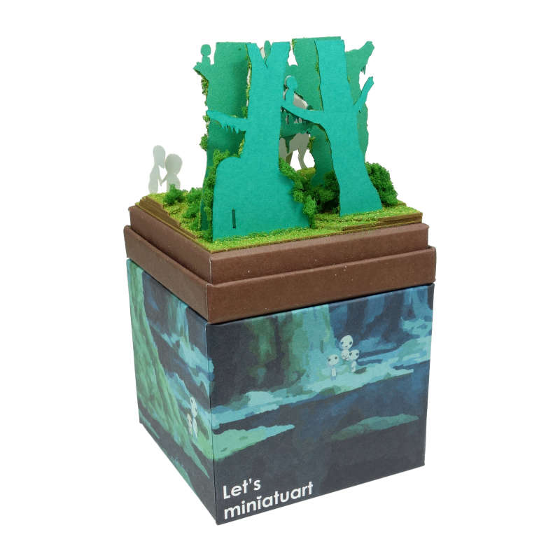 楽天市場】スタジオジブリmini もののけ姫 【精霊の森】 ◇みにちゅ