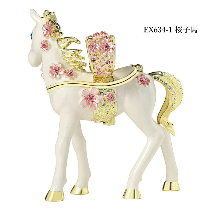 楽天市場】PICALS 桜天馬 桜小馬 EX633-1 EX634-1 2026 午年 干支置物