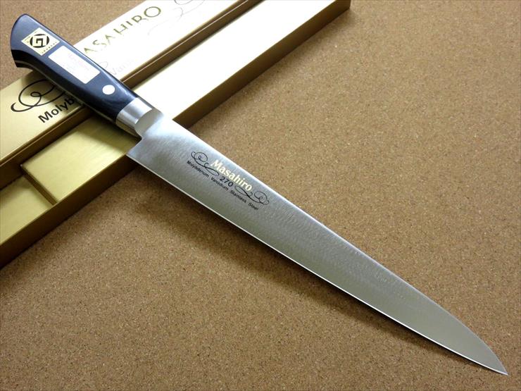 楽天市場】関の刃物 筋引き包丁 27cm (270mm) 正広 MV鋼 MBS-26