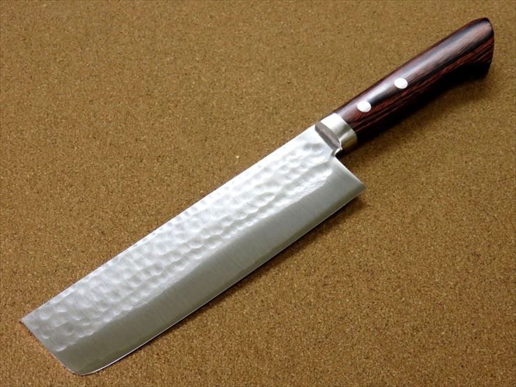 楽天市場】関の刃物 菜切り包丁 165cm (165mm) 富士觀 鎚目鍛造 本割込