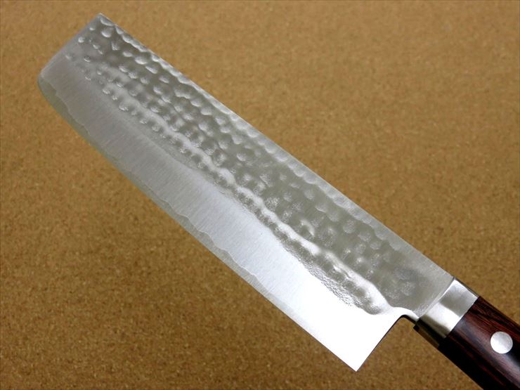 楽天市場】関の刃物 菜切り包丁 165cm (165mm) 富士觀 鎚目鍛造 本割込