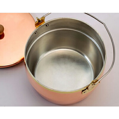 楽天市場】コッパーオークポット 銅 飯盒 キャンプ アウトドア