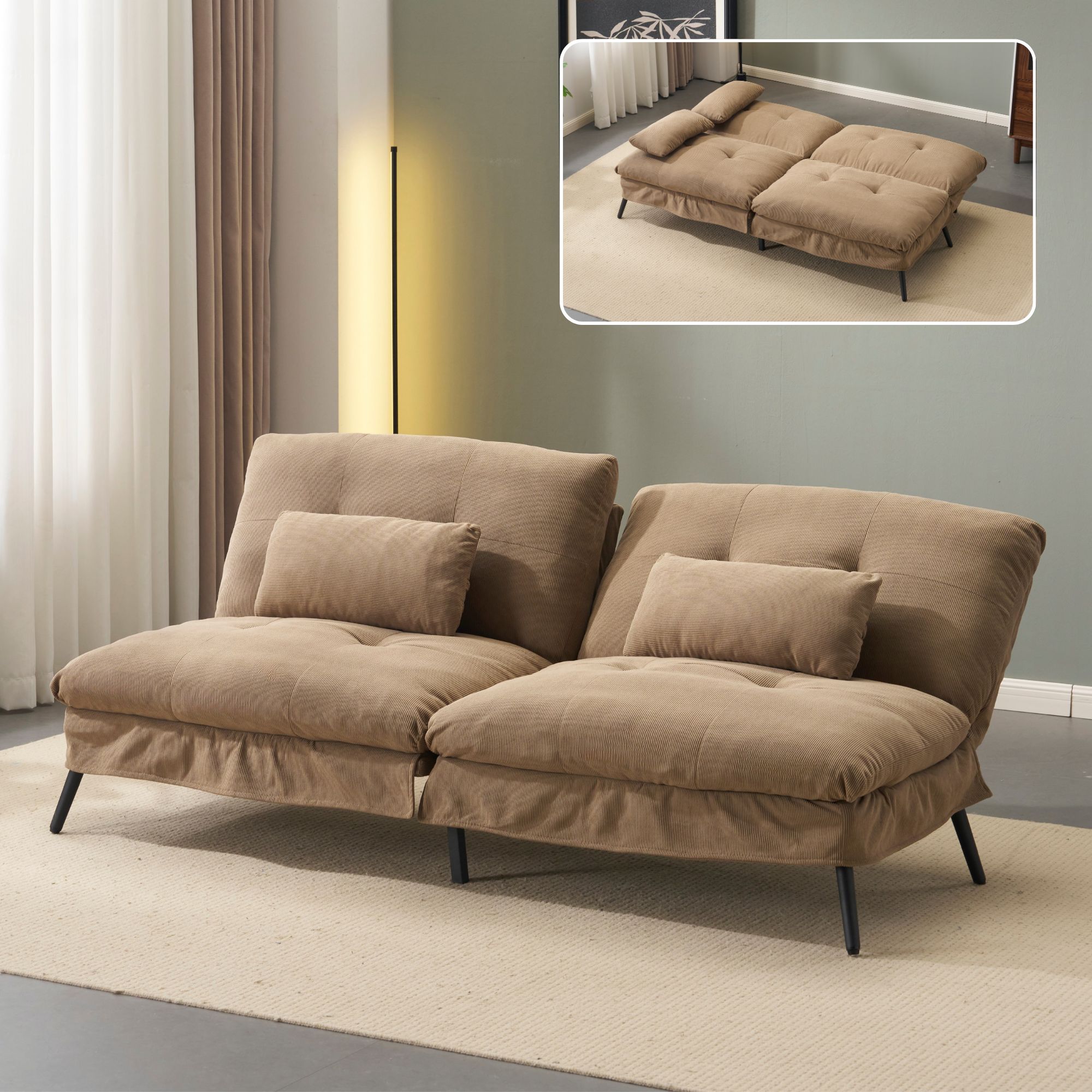 楽天市場】ソファベッド ソファ ベッド 組立て簡単 事務室用 サロン用